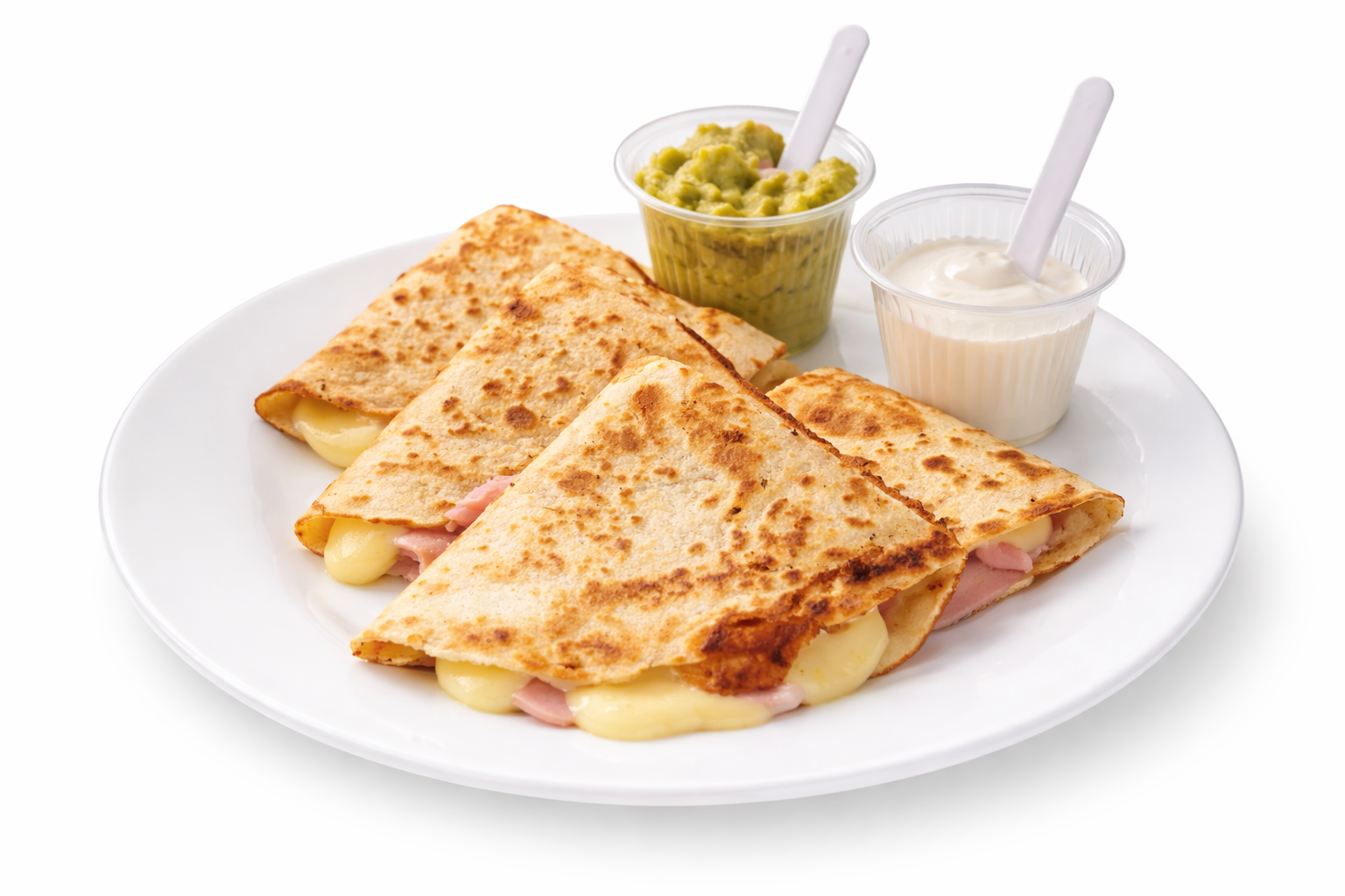 Quesadillas Jamón y Queso
