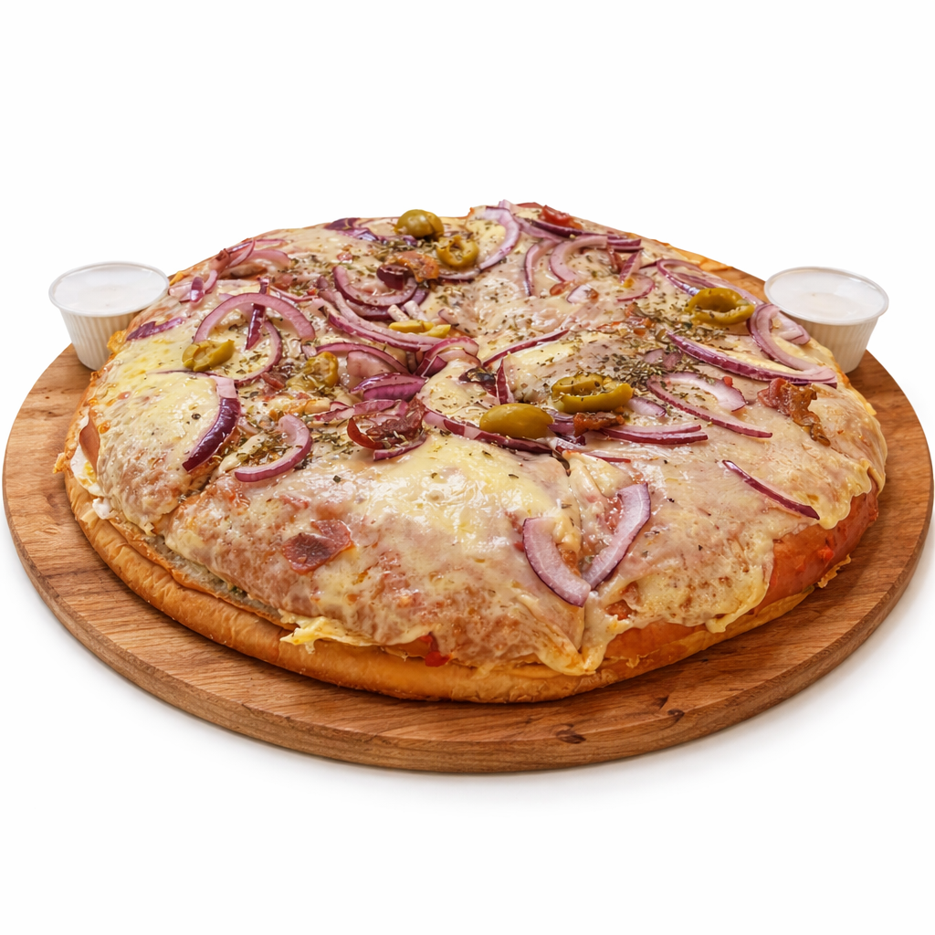 Lomipizza 6 porciones Mozzarella C/  Topping 